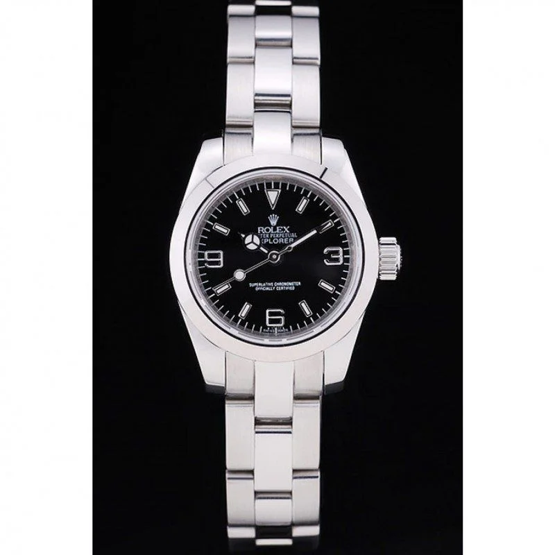Superclone Rolex Explorer 26mm Black Dial SLR157