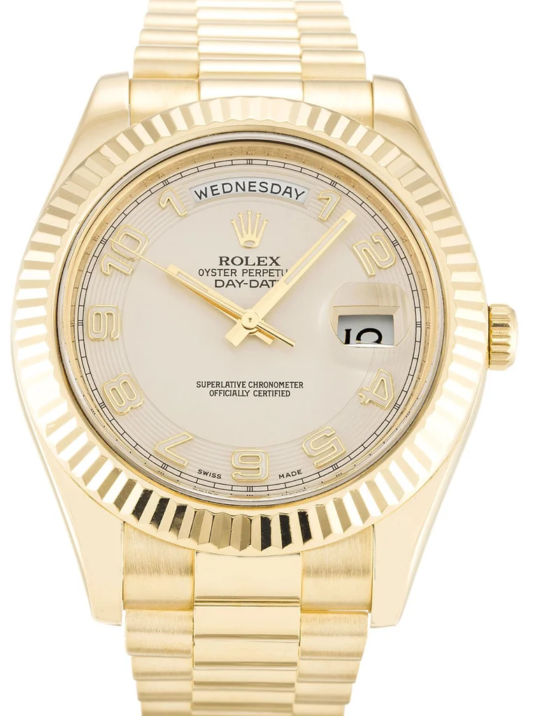 Rolex Day-Date II 40mm Ivory Dial 218238