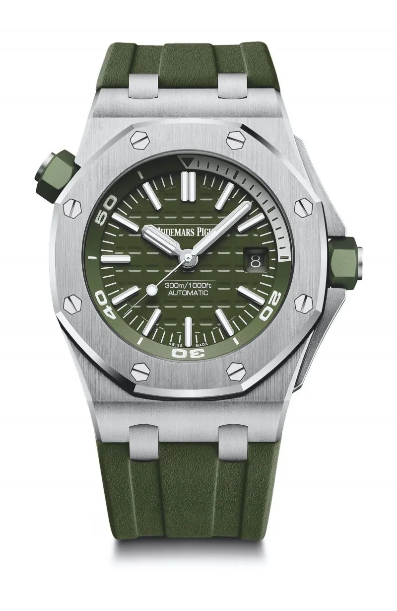 Audemars Piguet Royal Oak Offshore Diver Green 15710ST.OO.A052CA.01