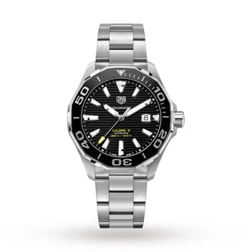 TAG Heuer Aquaracer Men Automatic Black Stainless Steel Watch WAY201A.BA0927