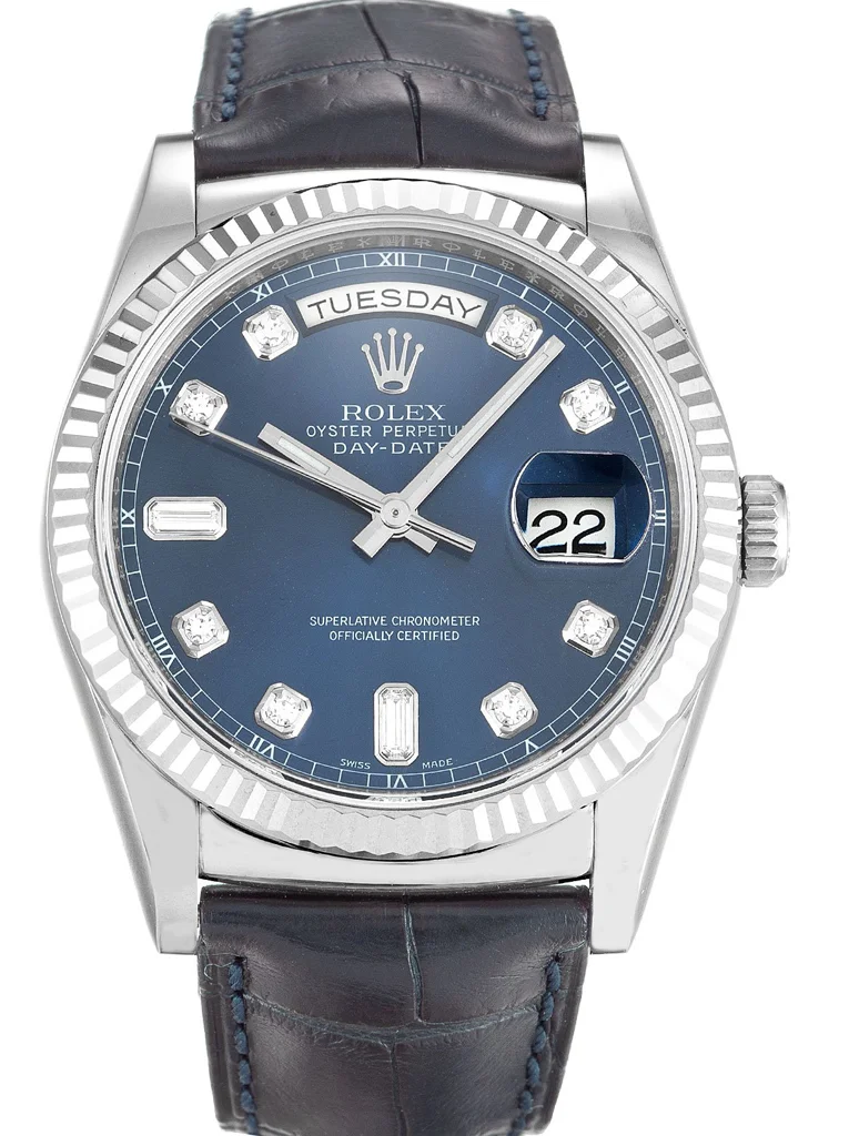 Rolex Day-Date 36mm Blue Dial 118139